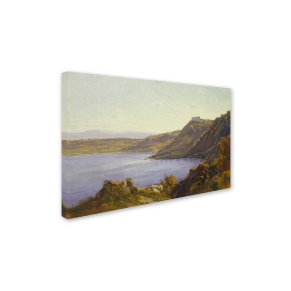 Antoine Joinville 'The Albano Lake' Canvas Art,16x24